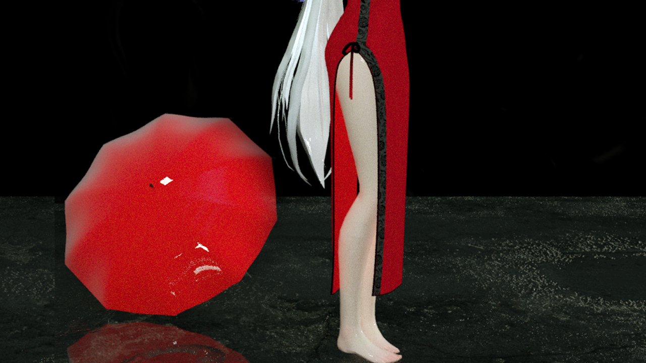 【MMD】弱音大半夜下雨还要跳舞【桃源恋歌】